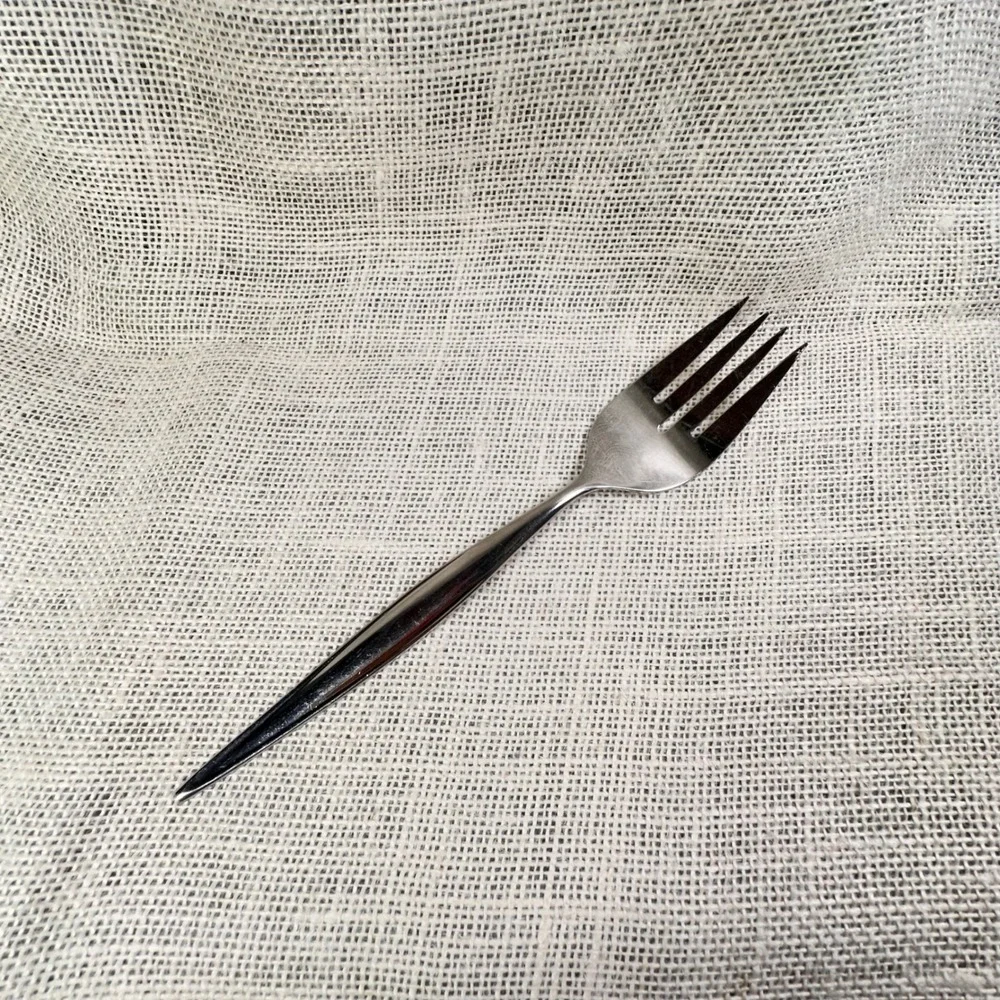 Ebbtide Solid Stainless Steel Serving Fork USA Made Vintage Replacement 8.5 Inch
